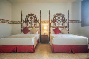 Voodi või voodid majutusasutuse Hotel Montecillo toas