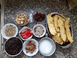 Comida en el bed and breakfast o alrededores