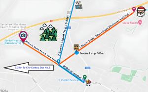 Certifikát, hodnocení, plakát nebo jiný dokument vystavený v ubytování Santa's winter Caravan-Kabe Ametist