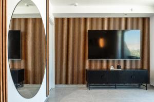 Luxury Apartments And Studios At Sea Side By Rently的电视和/或娱乐中心