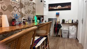 Kuchyň nebo kuchyňský kout v ubytování Vespucci Rooms