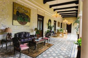 Posezení v ubytování Mansión Mérida Boutique Hotel - Restaurant
