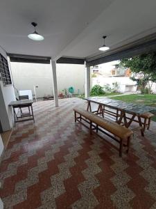Balkón nebo terasa v ubytování Casa a pocas cuadras del centro