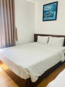 Postel nebo postele na pokoji v ubytování Silana Beachfront Hotel & Spa