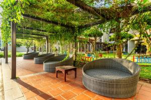 Zahrada ubytování Vietsovpetro Ho Tram Beach Resort & Spa