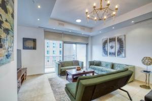 Posezení v ubytování Dream Inn Apartments- Emaar Towers - Rega Al Buteen