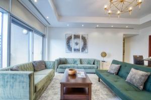 Posezení v ubytování Dream Inn Apartments- Emaar Towers - Rega Al Buteen