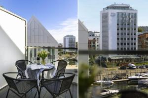 Το κτήριο όπου στεγάζεται  το διαμέρισμα
