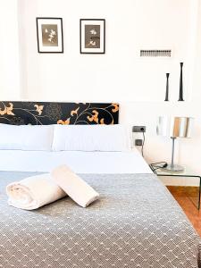 Posteľ alebo postele v izbe v ubytovaní Happy Apartments Valencia – Lope de Vega