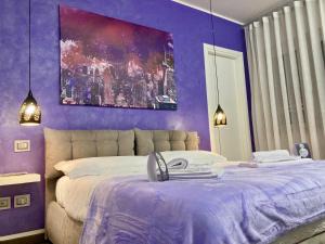 Postel nebo postele na pokoji v ubytování La casa di Pepi