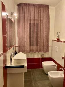 Koupelna v ubytování La casa di Pepi