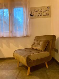 Posezení v ubytování La casa di Pepi