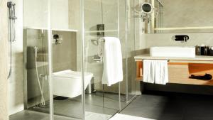 A bathroom at Elements by Rosetta