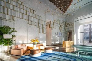 D'Edge Thao Dienの敷地内または近くにあるプール