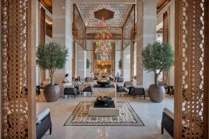 Posezení v ubytování Mandarin Oriental, Muscat