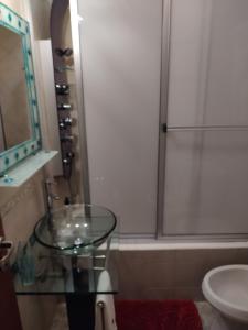 Koupelna v ubytování Apartamento Baykus