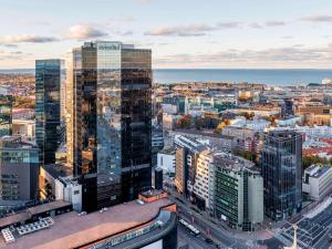 Linna Tallinn üldine vaade või majutusasutusest Swissotel Tallinn pildistatud vaade