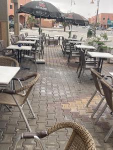 Restaurace v ubytování Taghadoute Hotel