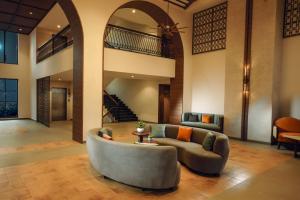 A seating area at Elements by Rosetta