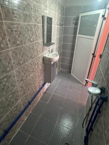 Koupelna v ubytování Taghadoute Hotel