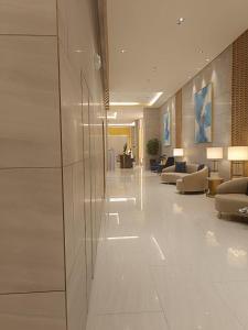 A seating area at Cozy Staycation at Destiny's Crib Fame, Edsa Mandaluyong