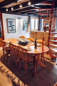 Posezení v ubytování Chalet Gédéon
