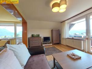 Μια τηλεόραση ή/και κέντρο ψυχαγωγίας στο Apartment Alpenrock