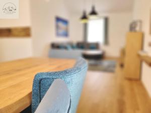 Setusvæði á Penthouse Apartment Bergkristall