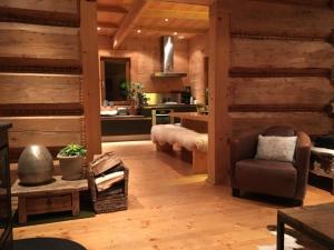 Posezení v ubytování Datchas Lodges