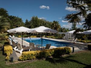 Πισίνα στο ή κοντά στο Casa das Naves de Sto António