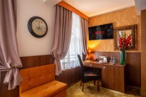 Sjónvarps- og/eða afþreyingartæki á David Boutique Hotel