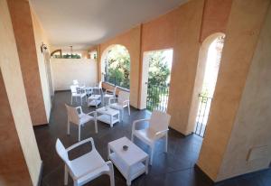 Posezení v ubytování UNICO Cannamele Escape Tropea by Life Resorts