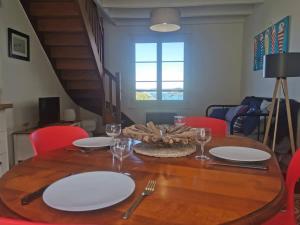 Posedenie v ubytovaní Ti Laouen - maison cocooning vue mer
