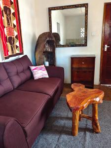 O zonă de relaxare la Bushbaby Cottage Diani Beach - with Starlink Highspeed Internet !!!!