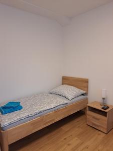Postel nebo postele na pokoji v ubytování Private Zimmer HoAp