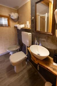 A bathroom at Camping Camplani