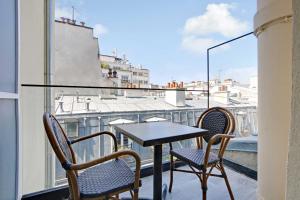 Balcon ou terrasse dans l'établissement Résidence Paris Charonne-Bastille