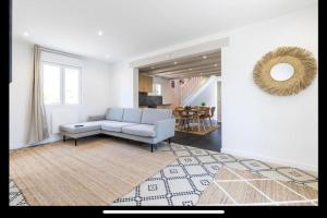 Χώρος καθιστικού στο Maison à deux pas du port