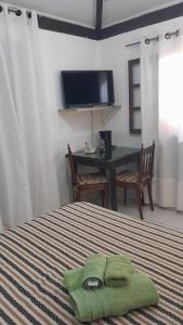 TV a/nebo společenská místnost v ubytování Flats do Portal Suite LUA