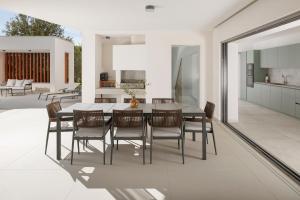 Χώρος καθιστικού στο Villa Brioli