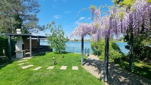 Vonkajšia záhrada v ubytovaní TopSenec-Lakeside Home