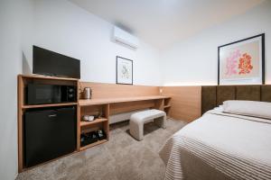 Postel nebo postele na pokoji v ubytování Apartmány Reduta - new + 16 fotografií