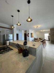 Η κουζίνα ή μικρή κουζίνα στο Casa libélula