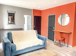 Część wypoczynkowa w obiekcie Joli appartement hyper-centre