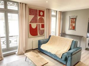 Część wypoczynkowa w obiekcie Joli appartement hyper-centre
