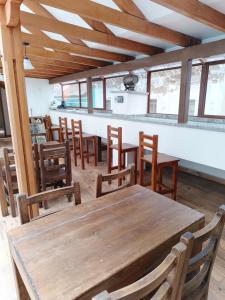 Restaurace v ubytování Quito Basecamp - Adventure Hostel