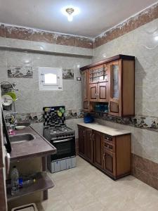 Kuchyň nebo kuchyňský kout v ubytování Siwa Shali Hostel