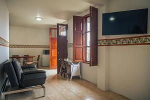 Istumisnurk majutusasutuses Hotel Montecillo