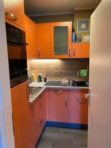 Küche/Küchenzeile in der Unterkunft Studio-Apartment Weimar