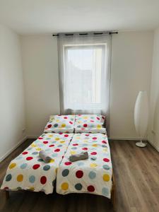 Postel nebo postele na pokoji v ubytování Reisende Ecke